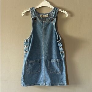 Classic Blue Denim Kids Overalls